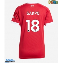 Liverpool Cody Gakpo #18 Hjemmedrakt Dame 2025-26 Kortermet